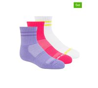 Skechers 3er-Set: Socken in Lila - Größe 27,5-35,5 | Kinder Socken Strumpfhosen