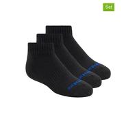 Skechers 3er-Set: Socken in Schwarz - Größe 27-30 | Kinder Socken Strumpfhosen