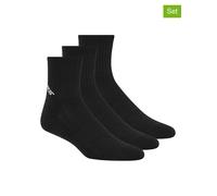 Skechers 3er-Set: Socken in Schwarz - Größe 27,5-35,5 | Herrensocken