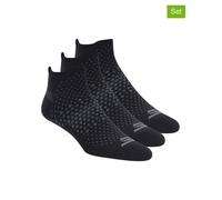 Skechers 3er-Set: Socken in Schwarz - Größe 36-38 | Herrensocken