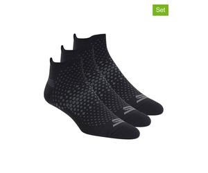 Skechers 3er-Set: Socken in Schwarz - Größe 36-38 | Herrensocken