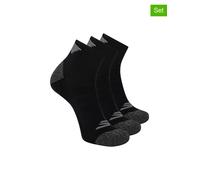 Skechers 3er-Set: Socken in Schwarz - Größe 43-46 | Herrensocken