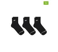 Skechers 3er-Set: Socken in Schwarz - Größe 43-46 | Herrensocken