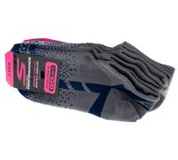Skechers 3pk Womens Non Terry Low Cut S106751-DKGY; Women's socks; S106751-DKGY_36-40; multicolour; 36-40 EU (UK)