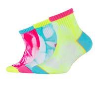 Skechers 3PPK Girls Casual Fancy Tie Die Socks SK41076-1001, Girl socks, Multicolour, 31-34 EU