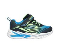 Skechers S Lights: Flex-Glow Ultra Sneaker in Schwarz/Grün, Größe 23