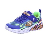 Skechers 400150l Bllm Sneaker, Blaues Textil-Synthetik-Limetten, 31 EU