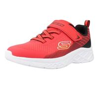 Skechers Unisex für Kinder. 403924L Schuhe Microspec II Zovrix rot (33), Wohnung, 1 bis 3 cm, Klettverschluss, Lässig, Sportlich, Sportbekle