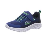 Skechers Microspec II Zovrix Kinder Laufschuhe blau/grün - 31