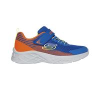 Skechers Microspec Ii Zovrix Turnschuhe Ohne Schnürsenkel EU 33 Royal / Orange