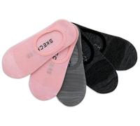 Skechers 5 Pack WoMänner's Liner Socken in Rosa, Größe Medium
