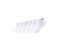 Skechers 6 Paar Unisex Sneaker Socken SK43022, Farbe:White, Socken & Strümpfe:35-38