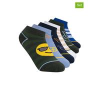 Skechers 6er-Set: Socken in Blau - Größe 31-34 | Kinder Socken Strumpfhosen