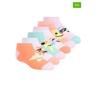 Skechers 6er-Set: Socken in Bunt - Größe 21-26 | Kinder Socken Strumpfhosen