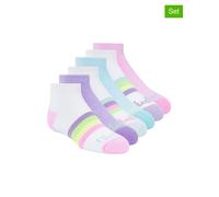Skechers 6er-Set: Socken in Bunt - Größe 27,5-35,5 | Babysocken Strumpfhosen