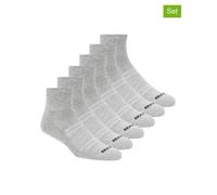 Skechers 6er-Set: Socken in Grau - Größe 42-46 | Herrensocken