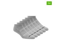 Skechers 6er-Set: Socken in Grau - Größe 43-46 | Herrensocken