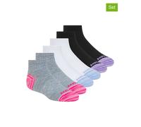Skechers 6er-Set: Socken in Schwarz - Größe 36-38 | Kinder Socken Strumpfhosen