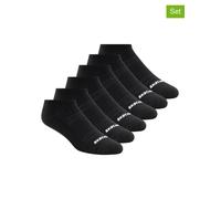 Skechers 6er-Set: Socken in Schwarz - Größe 38-40 | Herrensocken