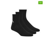Skechers 6er-Set: Socken in Schwarz - Größe 39-42 | Herrensocken