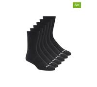 Skechers 6er-Set: Socken in Schwarz - Größe 43-46 | Herrensocken