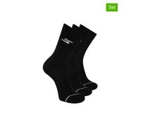 Skechers 6er-Set: Socken in Schwarz - Größe 43-46 | Herrensocken