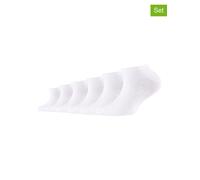 Skechers 6er-Set: Socken in Weiß - Größe 35-38 | Kinder Socken Strumpfhosen