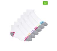 Skechers 6er-Set: Socken in Weiß - Größe 36-38 | Kinder Socken Strumpfhosen