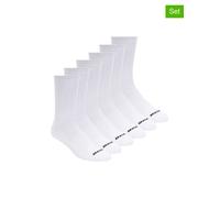Skechers 6er-Set: Socken in Weiß - Größe 43-46 | Herrensocken