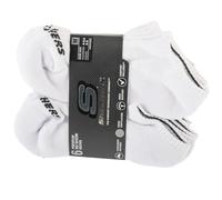 Skechers 6pk Unisex 1/2 Terry Crew Socks S118210-WHT, Unisex socks, White, 41-46 EU