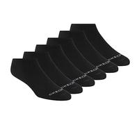 Skechers 6pk Womens Cotton Nshw Socks S116979-BLK, Unisex socks, Black, EU