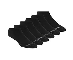 Skechers 6pk Womens Cotton Nshw Socks S116979-BLK, Unisex socks, Black, EU