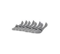 Skechers 8 Paar Unisex Footies Mesh Ventilation Socken SK44008, Farbe:Light Grey Melange 3390, Socken & Strümpfe:43-46