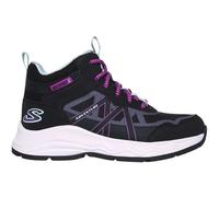SKECHERS 303417L/BKAQ Adventure Blitz-Fun Pursuit Kinder Mädchen Trekkingschuhe Outdoor Stiefeletten Halbschuhe schwarz/türkis/lila Schwarz 32