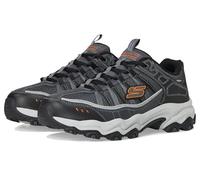 Skechers Afterburn Legacy Herren-Sneaker, Anthrazit/Grau, 7.5 Wide