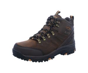 Skechers Allwetterstiefelette Kaltfutter Funktionsmembran für Herren, braun, Größe 42 EU