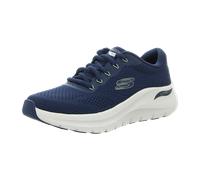Skechers Arch Fit 2.0 Sport Herren, Marineblaues Mesh-Kunststoff, 47.5 EU