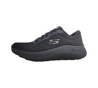 Skechers Damen Arch Fit 2.0 Big League Trainers, Black Mesh/Gunmetal Trim, 40 EU