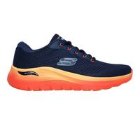 Skechers Herren Low Sneaker Arch FIT 2.0 Dunkelblau Textil Maschinen waschbar vegan, Größe:41, Farbauswahl:blau