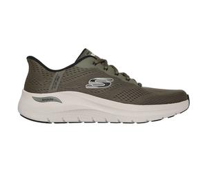 Skechers Arch Fit 2.0 - Lestur Herren Slipper, grün, Größe 44 44