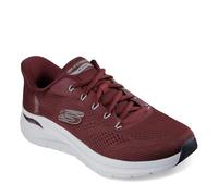 Skechers Arch Fit 2.0 Lestur Textile Herren Burgund Sneakers - EUR 43