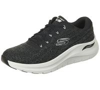 Skechers Arch Fit 2.0 Road Wave Sneaker für Herren, Schwarz, 45.5 EU