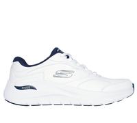 Skechers Arch Fit 2.0 - Safehouse Sneaker in Weiss/Blau, Größe 48.5