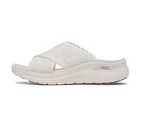 Skechers Arch Fit 2.0 Sandal - Still The One in Off Weiss, Größe 39, Vegan, in der Maschine waschbar