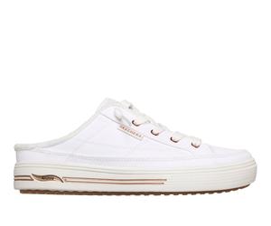 Skechers Arch Fit Arcade - Find Ya There Shoes in Weiss, Größe 38, Vegan, in der Maschine waschbar