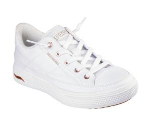 Skechers Arch Fit Arcade - Meet Ya There Textil Damen Weiße Sneaker EU 38 / UK 5