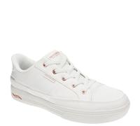 Skechers Arch Fit Arcade-See Ya There Slip-In-Sneaker für Damen, Weiss/opulenter Garten, 10 Wide