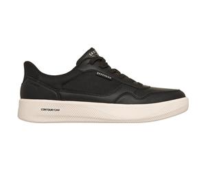 Skechers Arch Fit Court Break - Komfortabel Herren Freizeitschuhe, schwarz, Größe 44 44