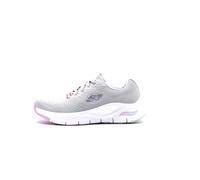 SKECHERS Arch Fit Infinity Cool Sneaker - Damen - Grey Mesh/Lavender & Light Blue Trim in Größe 36