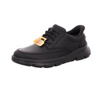 Skechers Herren Arch Fit Garza Rowan Sneaker, Black Leather/Synthetic, 46 EU